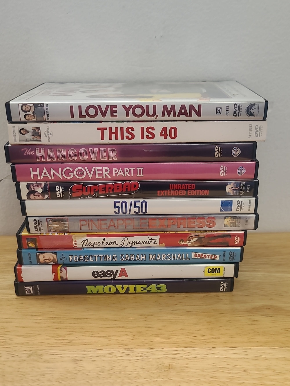 Assorted Adult Comedy Movie DVD Bundle